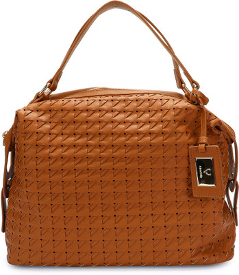 Allen Solly Women Casual Brown PU Hand-held Bag