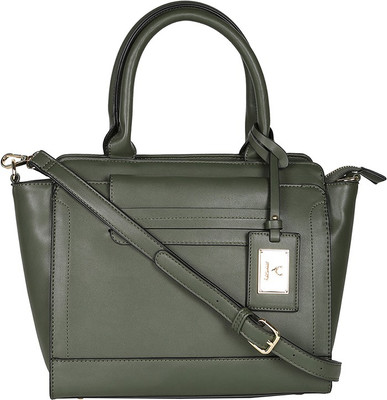 Allen Solly Women Casual Green PU Hand-held Bag