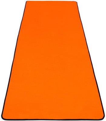 IndoSwasth Yoga Mat for Yoga , Gymnastic, Exercise & Gym Mat Orange 7 mm Yoga Mat