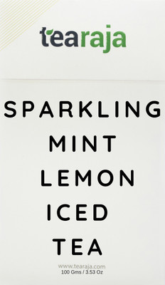 Tearaja Sparkling Mint Lemon Iced Tea, 100 Gms Mint, Citrus Iced Tea(100 g, Vacuum Pack)
Tearaja Sparkling Mint Lemon Iced Tea, 100 Gms Mint, Citrus Iced Tea(100 g, Vacuum Pack)