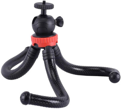 Adofys Flexible Gorillapod Tripod with 360° Rotating Ball Head Tripod for All DSLR Cameras(Max Load 2 kgs) And Mobile Phones With Free Heavy Duty Mobile Holder(Black) Tripod(Black, Supports Up to 2)
Adofys Flexible Gorillapod Tripod with 360° Rotating Ball Head Tripod for All DSLR Cameras(Max Load 2 kgs) And Mobile Phones With Free Heavy Duty Mobile Holder(Black) Tripod(Black, Supports Up to 2)