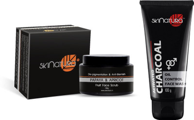 Skinatura Papaya & Apricot Fruit Face Scrub, Charcoal Oil Control Face Wash(Set of 2)
Skinatura Papaya & Apricot Fruit Face Scrub, Charcoal Oil Control Face Wash(Set of 2)