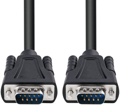 ANDTRONICS 9 Pin Serial Male to Male Patch Cable Lead DB9 RS232 Serial - 1.5M 4.5FT Patch Cable(Compatible with Desktops, Laptops, Servers, Black)
ANDTRONICS 9 Pin Serial Male to Male Patch Cable Lead DB9 RS232 Serial - 1.5M 4.5FT Patch Cable(Compatible with Desktops, Laptops, Servers, Black)