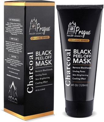 Prague Charcoal Black Peel-Off Mask (Remove Blackheads | Cooling Effect, 120 ML)(120 ml)
Prague Charcoal Black Peel-Off Mask (Remove Blackheads | Cooling Effect, 120 ML)(120 ml)