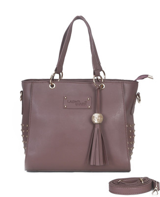 Lady Mark Hand-held Bag(Purple)