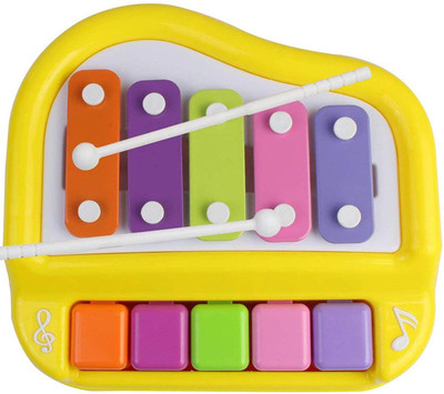 Trade Globe Toys Amazing 5 Keys Xylophone Piano Hammer Sticks for Kids and Toddler - NO Battery Needed(Multicolor)
Trade Globe Toys Amazing 5 Keys Xylophone Piano Hammer Sticks for Kids and Toddler - NO Battery Needed(Multicolor)