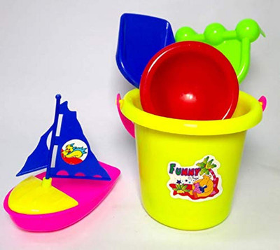 Must Visit Beach Toys Set With Bucket for Kids