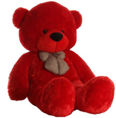 ManoJ Enterprises 5 feet huggable lovable red teddy - 152 cm(Red)