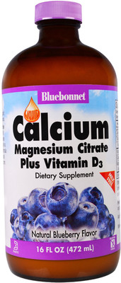 Bluebonnet Nutrition Liquid Calcium Magnesium Citrate Plus Vitamin D3 Blueberry - 16 fl oz(472 ml)
Bluebonnet Nutrition Liquid Calcium Magnesium Citrate Plus Vitamin D3 Blueberry - 16 fl oz(472 ml)