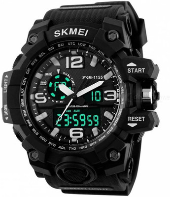 Skmei Black Analog & Digital Water Proof Sport Wrist Watch for Men and Boys Watch - For Men
Skmei Black Analog & Digital Water Proof Sport Wrist Watch for Men and Boys Watch - For Men