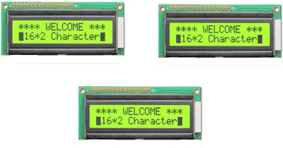 Techwiz 3 Piece 16x2 Characters (Alphanumeric) LCD Display - with LED Backlight Educational Electronic Hobby Kit
Techwiz 3 Piece 16x2 Characters (Alphanumeric) LCD Display - with LED Backlight Educational Electronic Hobby Kit