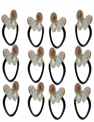 Rk ORAS Women Designer Party Wear Two Shade Butterfly Shape Crystal Rhinestone Pearl Hair Rubber Band Rope Elastic Ponytail Holder Accessories (12 Pcs.) Hair Band(Gold, Silver)
Rk ORAS Women Designer Party Wear Two Shade Butterfly Shape Crystal Rhinestone Pearl Hair Rubber Band Rope Elastic Ponytail Holder Accessories (12 Pcs.) Hair Band(Gold, Silver)