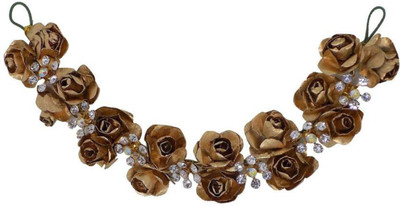 Prime Beautiful & Fancy Hair Gajra For Bun For Party & wedding Hair Accessory Set(Gold)
Prime Beautiful & Fancy Hair Gajra For Bun For Party & wedding Hair Accessory Set(Gold)