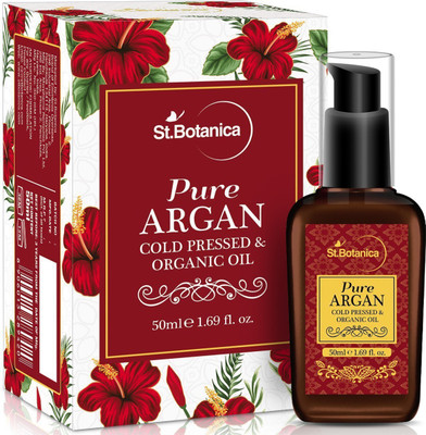 St.Botanica Organic Argan Pure Coldpressed Carrier Oil (For Hair & Skin)(50 ml)
St.Botanica Organic Argan Pure Coldpressed Carrier Oil (For Hair & Skin)(50 ml)