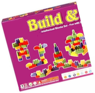 skyler Dolly Build & Play Blocks Board Game