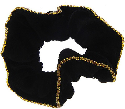 Anuradha Art Jewellery Trendy Rubber Band Hair Band(Black)