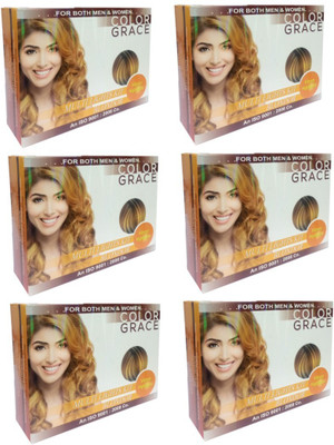COLORGRACE Multi Lights Blondor Kit Vibrant Highlights Pack Of 6 Hair Color(Blonde)
COLORGRACE Multi Lights Blondor Kit Vibrant Highlights Pack Of 6 Hair Color(Blonde)