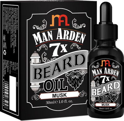 Man Arden 7X Beard Oil (Musk) - 7 Premium Oils Blend For Beard Growth & Nourishment Hair Oil(30 ml)
Man Arden 7X Beard Oil (Musk) - 7 Premium Oils Blend For Beard Growth & Nourishment Hair Oil(30 ml)