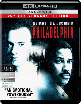 Philadelphia: 25th Anniversary Edition (4K UHD)(4K(UHD) Blu-ray English)