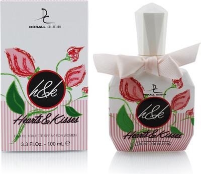 Dorall Collection Hearts & Kisses Eau de Toilette - 100 ml(For Women)