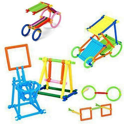 Trade Globe Assembly Magic Building Kit/Blocks- Colourful Plastic Stick Kits, Connector Set. Innovative Shapes and Designs. Construction Toys, 3D Model Structures with Numerous Geometry Plug Puzzle an Educational Game Can be Made.(Multicolor)
Trade Globe Assembly Magic Building Kit/Blocks- Colourful Plastic Stick Kits, Connector Set. Innovative Shapes and Designs. Construction Toys, 3D Model Structures with Numerous Geometry Plug Puzzle an Educational Game Can be Made.(Multicolor)
