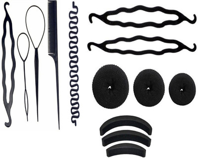 KYT hair combo set 13 pcs , 4 pcs Diy kit tools ,1 pcs braid tools ,3 pcs medium Large Small Donut , all Different Size , 2 pcs juda bun maker, 3 pcs hair volumizer . all in one combo , easy to use(Set of 13)
KYT hair combo set 13 pcs , 4 pcs Diy kit tools ,1 pcs braid tools ,3 pcs medium Large Small Donut , all Different Size , 2 pcs juda bun maker, 3 pcs hair volumizer . all in one combo , easy to use(Set of 13)