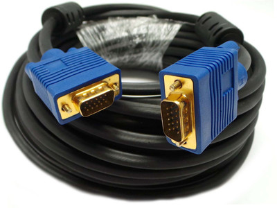 ANDTRONICS Premium VGA To VGA 15 Pin CABLE Compatible for PC, laptop, projector, LCD monitor, Televisions, HDTV - 60 Feet - 20M VGA Cable(Compatible with Desktops, Laptops, Servers, Gaming Consoles, TV, Black)
ANDTRONICS Premium VGA To VGA 15 Pin CABLE Compatible for PC, laptop, projector, LCD monitor, Televisions, HDTV - 60 Feet - 20M VGA Cable(Compatible with Desktops, Laptops, Servers, Gaming Consoles, TV, Black)