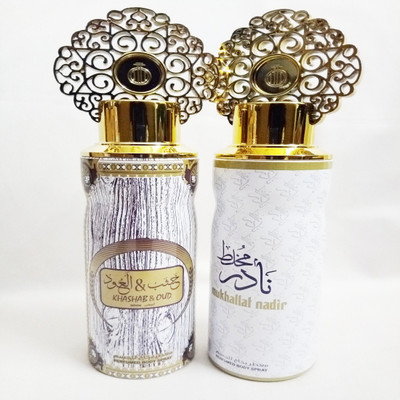 ARABIYAT KHASHAB AND OUD WHITE AND MUKHALLAT NADIR Perfume Body Spray - For Men & Women(400 ml, Pack of 2)
ARABIYAT KHASHAB AND OUD WHITE AND MUKHALLAT NADIR Perfume Body Spray - For Men & Women(400 ml, Pack of 2)