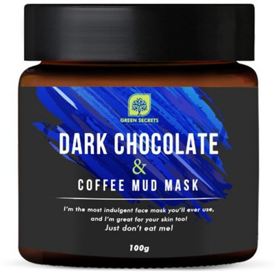 GREEN SECRETS Dark Chocolate And Coffee Face Mask And Scrub | With Fresh Coffee grounds for exfoliation, 100g(100 g)
GREEN SECRETS Dark Chocolate And Coffee Face Mask And Scrub | With Fresh Coffee grounds for exfoliation, 100g(100 g)
