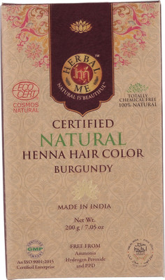Herbal Me Burgundy Henna Hair Color, CERTIFIED 100% Natural by Ecocert (France)(200 g)
Herbal Me Burgundy Henna Hair Color, CERTIFIED 100% Natural by Ecocert (France)(200 g)
