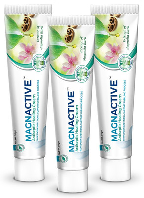 GREEN CURE Magnactive - Premium Ayurvedic Herbal Antiseptic Cream | Medicine for Cuts, Burns, Wounds & Scratches | Instant & Quick Relief | German Design | 30 gm (Pack of 3) Antiseptic Cream(30 g, Pack of 3)
GREEN CURE Magnactive - Premium Ayurvedic Herbal Antiseptic Cream | Medicine for Cuts, Burns, Wounds & Scratches | Instant & Quick Relief | German Design | 30 gm (Pack of 3) Antiseptic Cream(30 g, Pack of 3)