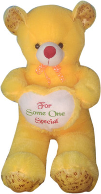 Pooja 3 Feet Yellow Charlie Dill Teddy Loving - 92 cm(Yellow)