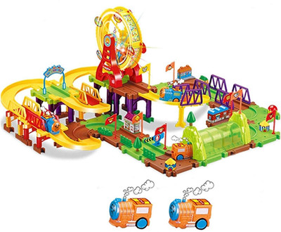 RGB Group Ferris Wheel Train Track Toys for Kids 3+ (Multi Color) 122 piece(Multicolor)
RGB Group Ferris Wheel Train Track Toys for Kids 3+ (Multi Color) 122 piece(Multicolor)