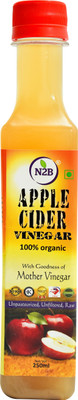 N2B ORGANIC APPLE CIDER FOR HEALTH VINEGAR UNPASTEURISED & UNFILTERED 250ml Apple Cider Vinegar(UNFLAVOURED Flavored)
N2B ORGANIC APPLE CIDER FOR HEALTH VINEGAR UNPASTEURISED & UNFILTERED 250ml Apple Cider Vinegar(UNFLAVOURED Flavored)