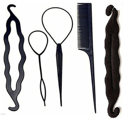 Majik Professional Braids Tools / Hair Styling Kits For Women Set Of 5 Hair Accessories Set Hair Accessory Set(Black)
Majik Professional Braids Tools / Hair Styling Kits For Women Set Of 5 Hair Accessories Set Hair Accessory Set(Black)