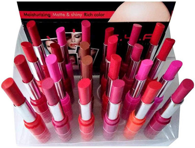 LAER Women & Girls Matte Lipstic(Multicolour)
