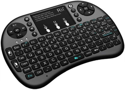 Doodads Multi-device Keyboard (Black)-4 Wireless Tablet Keyboard (Black) Wireless Touch Gaming Mouse(Bluetooth, Black)
Doodads Multi-device Keyboard (Black)-4 Wireless Tablet Keyboard (Black) Wireless Touch Gaming Mouse(Bluetooth, Black)