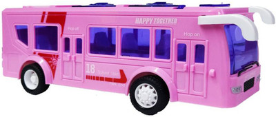 TALKING GANESHA Battery Operated Pink Luxury Model Bus Toy with Light & Sound Effect (Multicolor)(Pink)
TALKING GANESHA Battery Operated Pink Luxury Model Bus Toy with Light & Sound Effect (Multicolor)(Pink)
