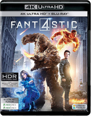 Fantastic Four (2015) (4K UHD & HD) (2-Disc)(4K(UHD) Blu-ray English)