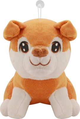 Miss & Chief Premium Dog Doll Toys Animals Cartoon Plush,Stuffed Animal, Plush Toy, Gifts for Kids - 20 cm(Brown)