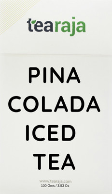 Tearaja Pina Colada Iced Tea 100 GMS | Makes 50 Cups | Contains USDA Certified Organic Black Tea, Pineapple, Green Apple, Rose, Vanilla Iced Tea(100 g, Vacuum Pack)
Tearaja Pina Colada Iced Tea 100 GMS | Makes 50 Cups | Contains USDA Certified Organic Black Tea, Pineapple, Green Apple, Rose, Vanilla Iced Tea(100 g, Vacuum Pack)