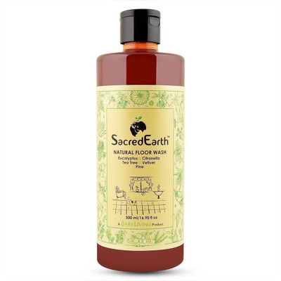SacredEarth Natural Floor Wash Liquid- With Soap Nuts, Aloe Vera, Eucalyptus, Tea Tree, Citronella, Vetiver, Pine Aloe Vera(500 ml)
SacredEarth Natural Floor Wash Liquid- With Soap Nuts, Aloe Vera, Eucalyptus, Tea Tree, Citronella, Vetiver, Pine Aloe Vera(500 ml)