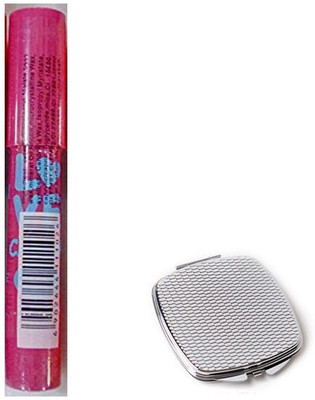 Half N Half Love Candy Lip Balm Rose with Compact Mirror(Set of 2)