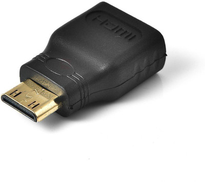 Gadget Deals Mini HDMI Male To Female HDMI Adapter Gold Plated HDMI Cable(Compatible with HDTV, TV, Gaming console, Computer, Black)
Gadget Deals Mini HDMI Male To Female HDMI Adapter Gold Plated HDMI Cable(Compatible with HDTV, TV, Gaming console, Computer, Black)