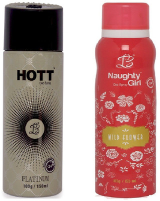 Lyla Blanc Mens PLATINUM & WILD FLOWER - (Set of 2, No Gas Deodorant for Couple) (150ml each) Body Spray - For Men(150 ml, Pack of 2)
Lyla Blanc Mens PLATINUM & WILD FLOWER - (Set of 2, No Gas Deodorant for Couple) (150ml each) Body Spray - For Men(150 ml, Pack of 2)