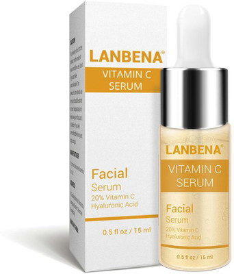 LANBENA Vitamin C Facial Serum - Dark Spot Remover Whitening & Moisturizing Essence(15 ml)
LANBENA Vitamin C Facial Serum - Dark Spot Remover Whitening & Moisturizing Essence(15 ml)