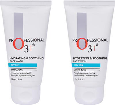 O3+ Hydrating & Soothing ( Pack of 2 ) Face Wash(100 g)