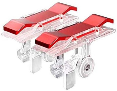 ROAR ETE_495E PUBG red metal Trigger all smart phone compatible Sensitive Shoot/aim Buttons L1 R1 Trigger Mobile Game Controller ||compatible with all android & IOS smart phone Gaming Accessory Kit(Multicolor, For Android)
ROAR ETE_495E PUBG red metal Trigger all smart phone compatible Sensitive Shoot/aim Buttons L1 R1 Trigger Mobile Game Controller ||compatible with all android & IOS smart phone Gaming Accessory Kit(Multicolor, For Android)