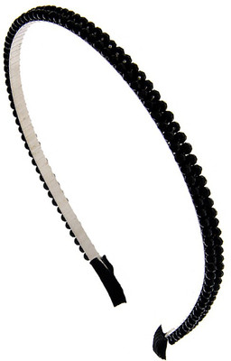 Anuradha Art Jewellery Hair Bealt Head Band(Black)
