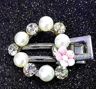 Proplady Partywear Stylish Rhinestone & Pearl Stud Heart Shaped Hair Pins for Girls & Women|Wedding Hair Accessories|Designer Hair Pin, Hair Clip, Tic Tac Clip, Hair Accessory Set(Silver)
Proplady Partywear Stylish Rhinestone & Pearl Stud Heart Shaped Hair Pins for Girls & Women|Wedding Hair Accessories|Designer Hair Pin, Hair Clip, Tic Tac Clip, Hair Accessory Set(Silver)